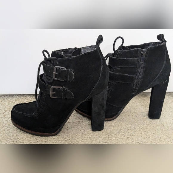 DV Dolce Vita Heeled Suede Like Boots - Picture 3 of 12